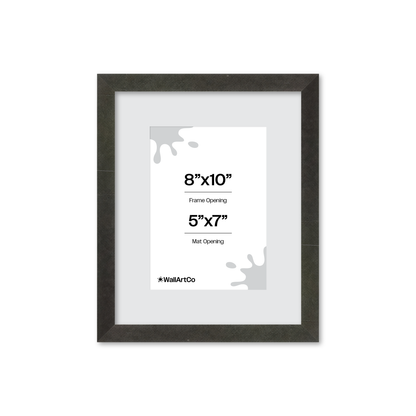 8" x 10" Charcoal Vienna Wall Frame