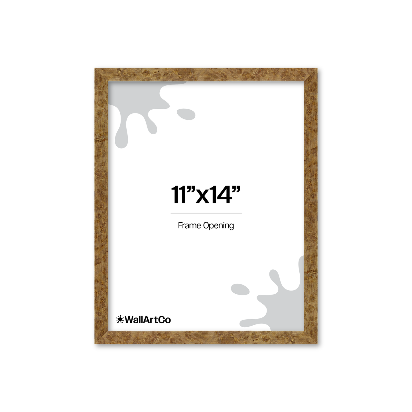 Front of picture frame