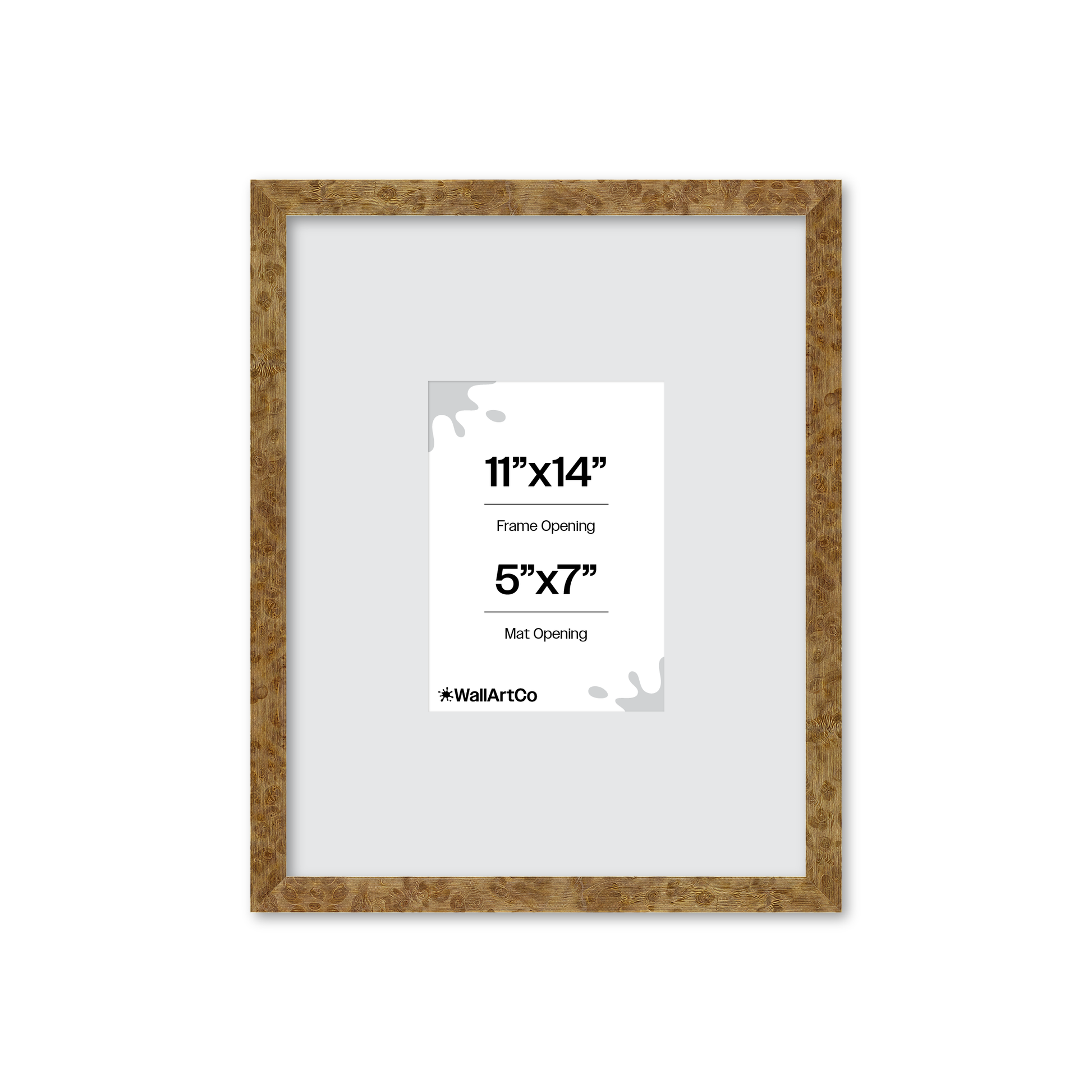 11" x 14" Cream Vienna Wall Frame