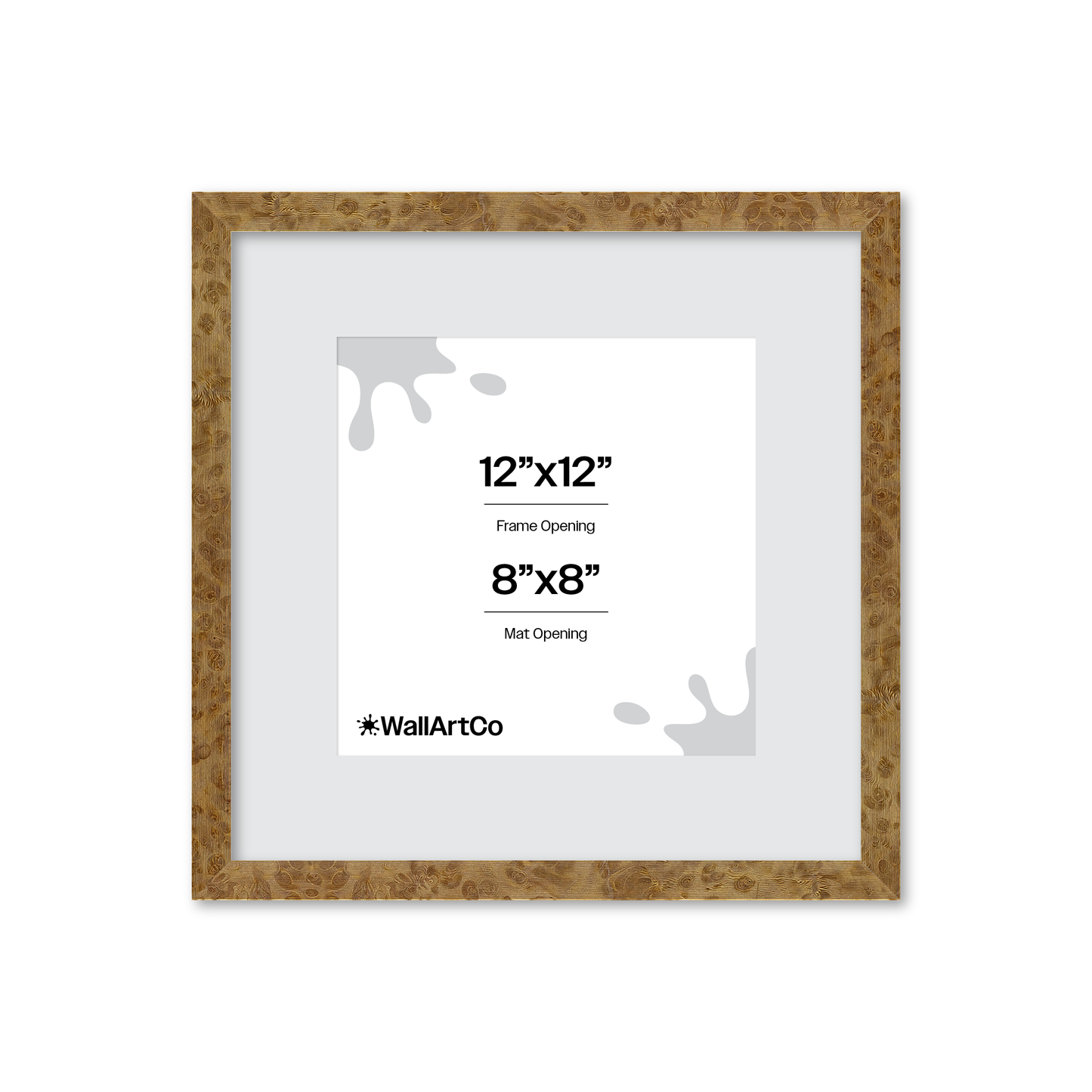 12" x 12" Cream Vienna Wall Frame