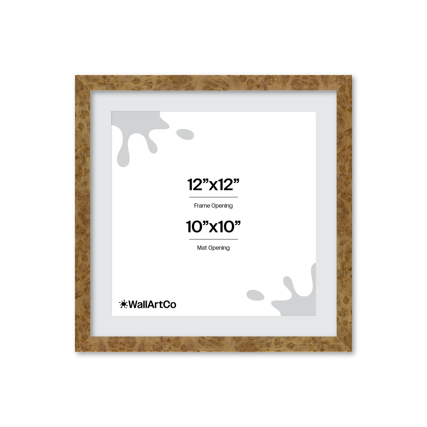 12" x 12" Cream Vienna Wall Frame