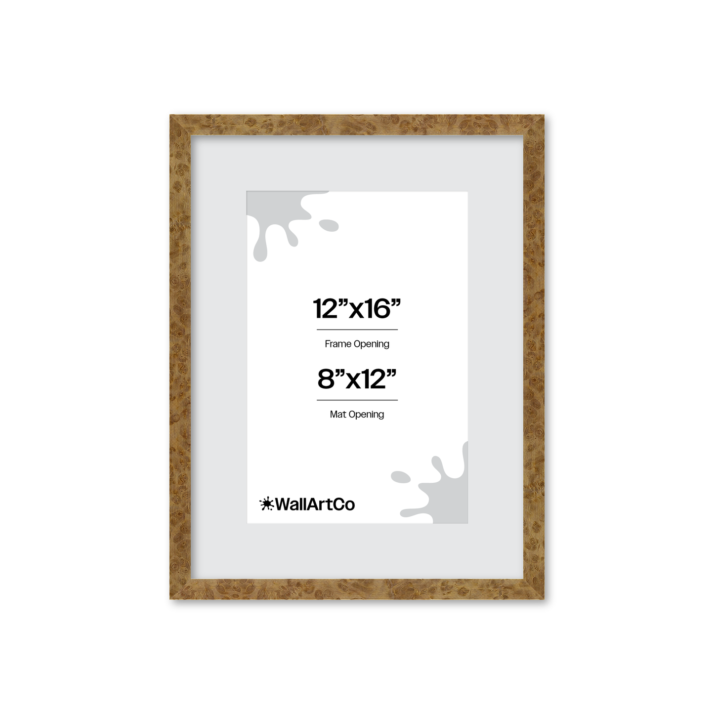 12" x 16" Cream Vienna Wall Frame
