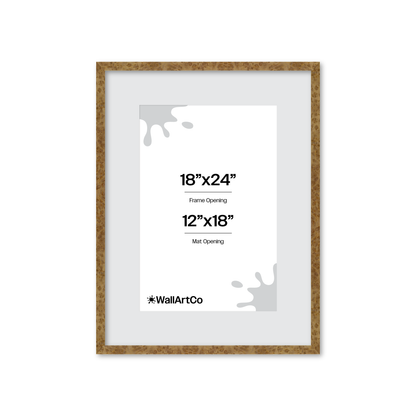 18" x 24" Cream Vienna Wall Frame