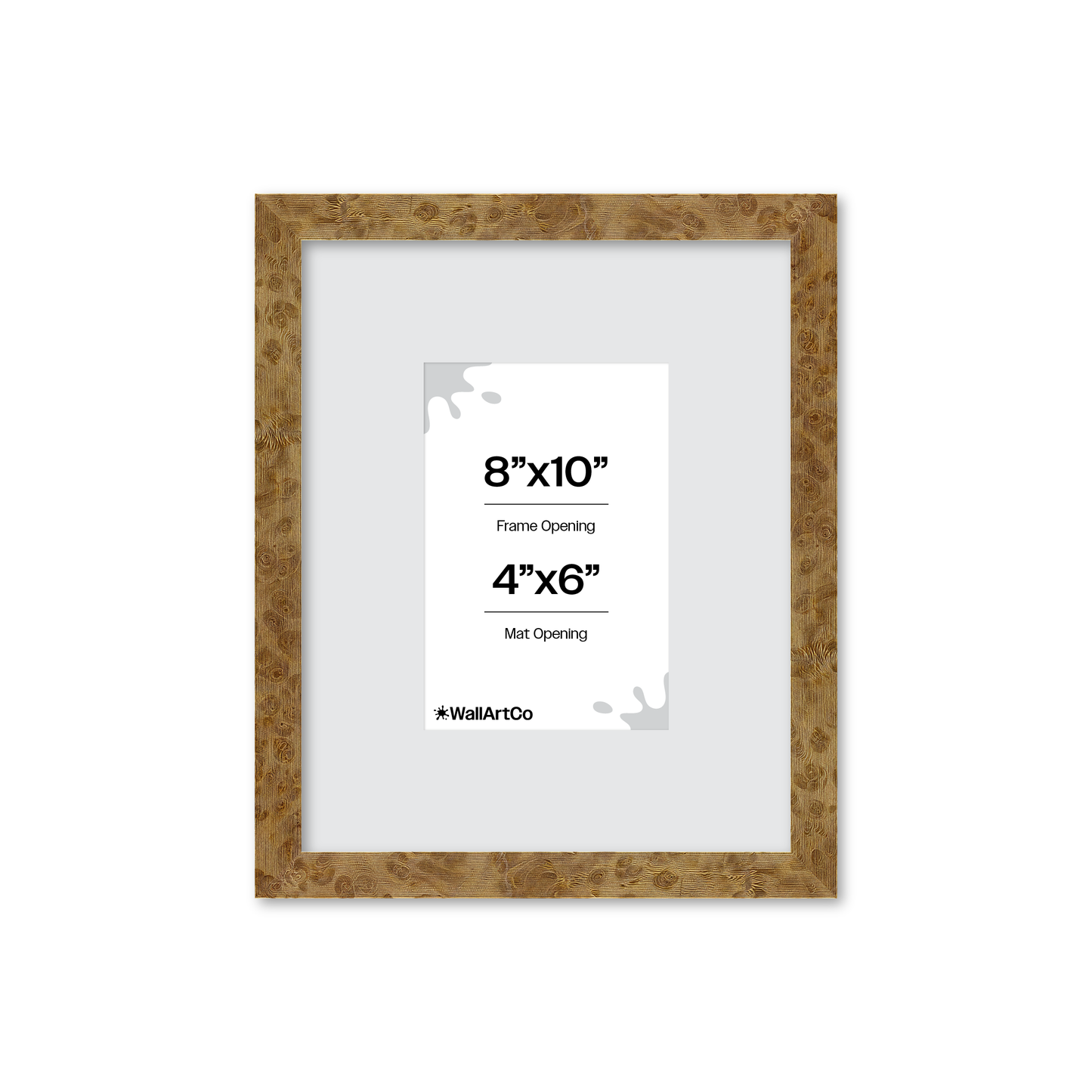 8" x 10" Cream Vienna Wall Frame