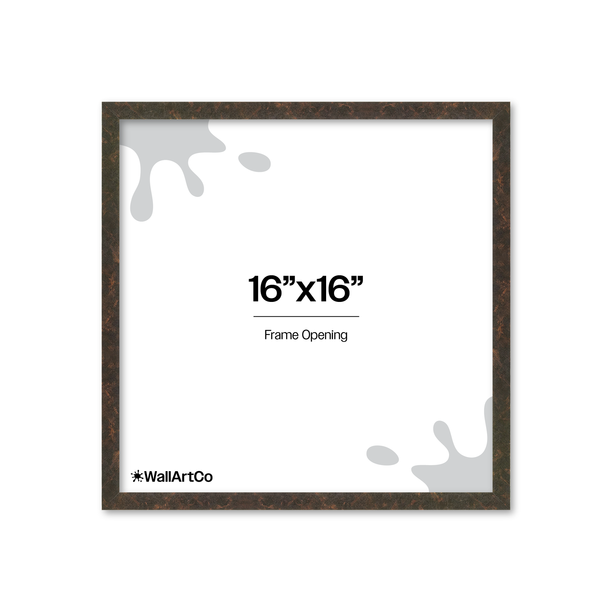 Front of picture frame
