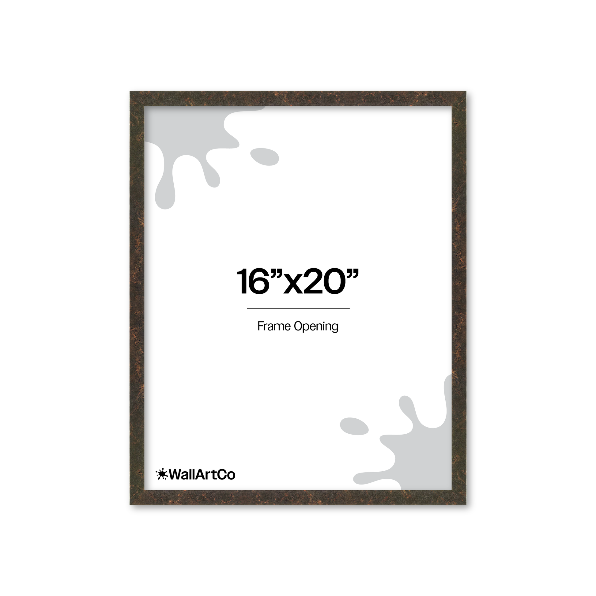 Front of picture frame