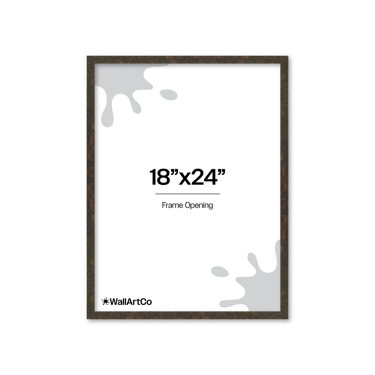 Front of picture frame