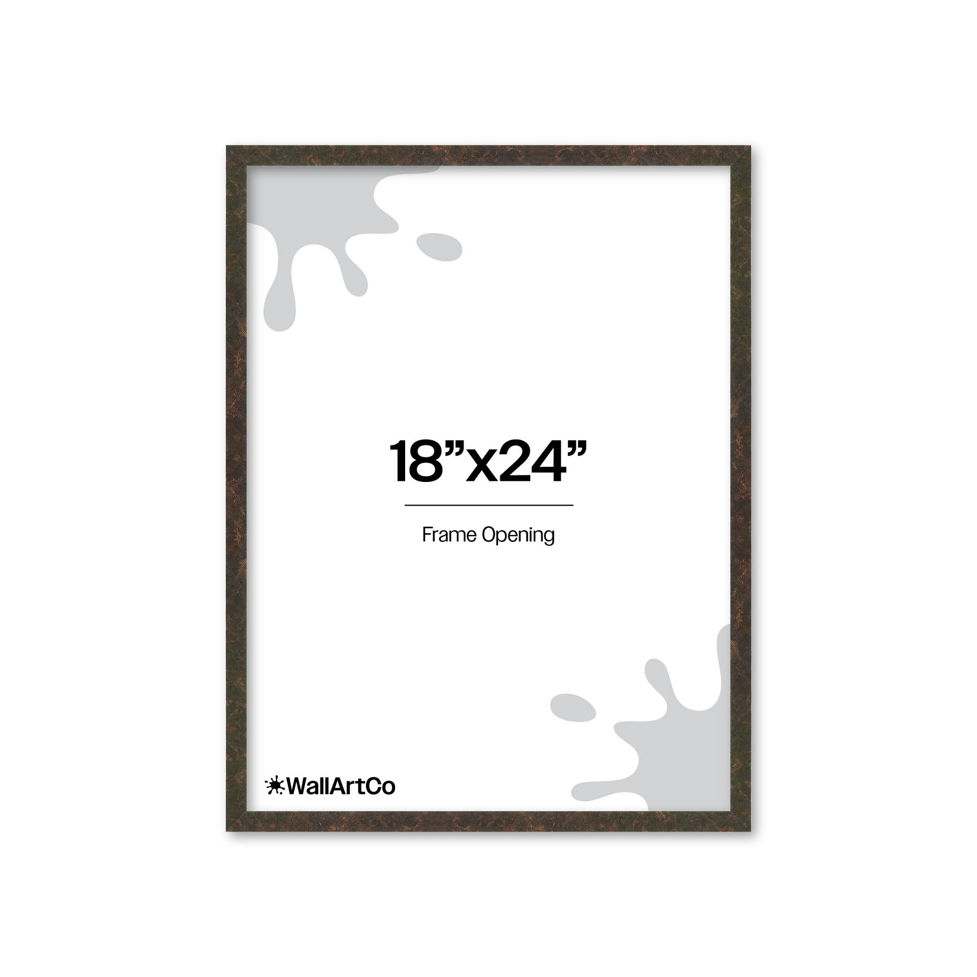 Front of picture frame