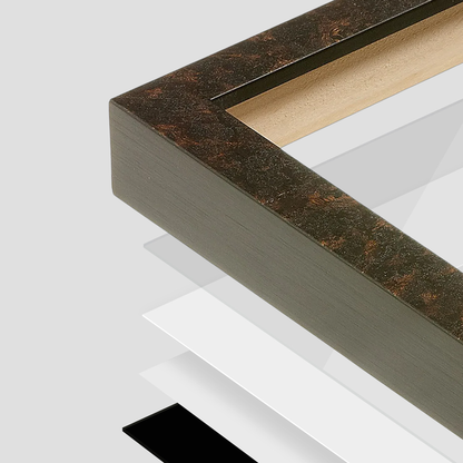 corner of the Rich Brown Vienna Wall Frame
