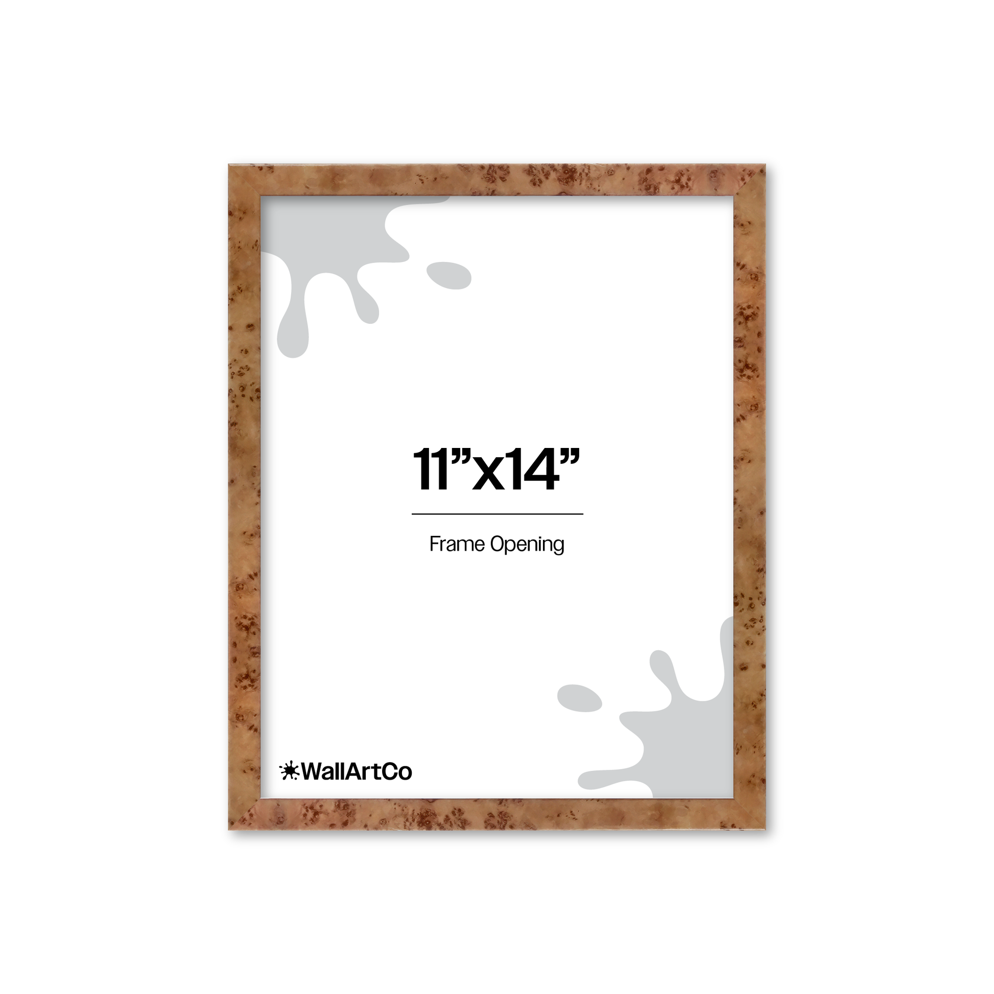 Front of picture frame