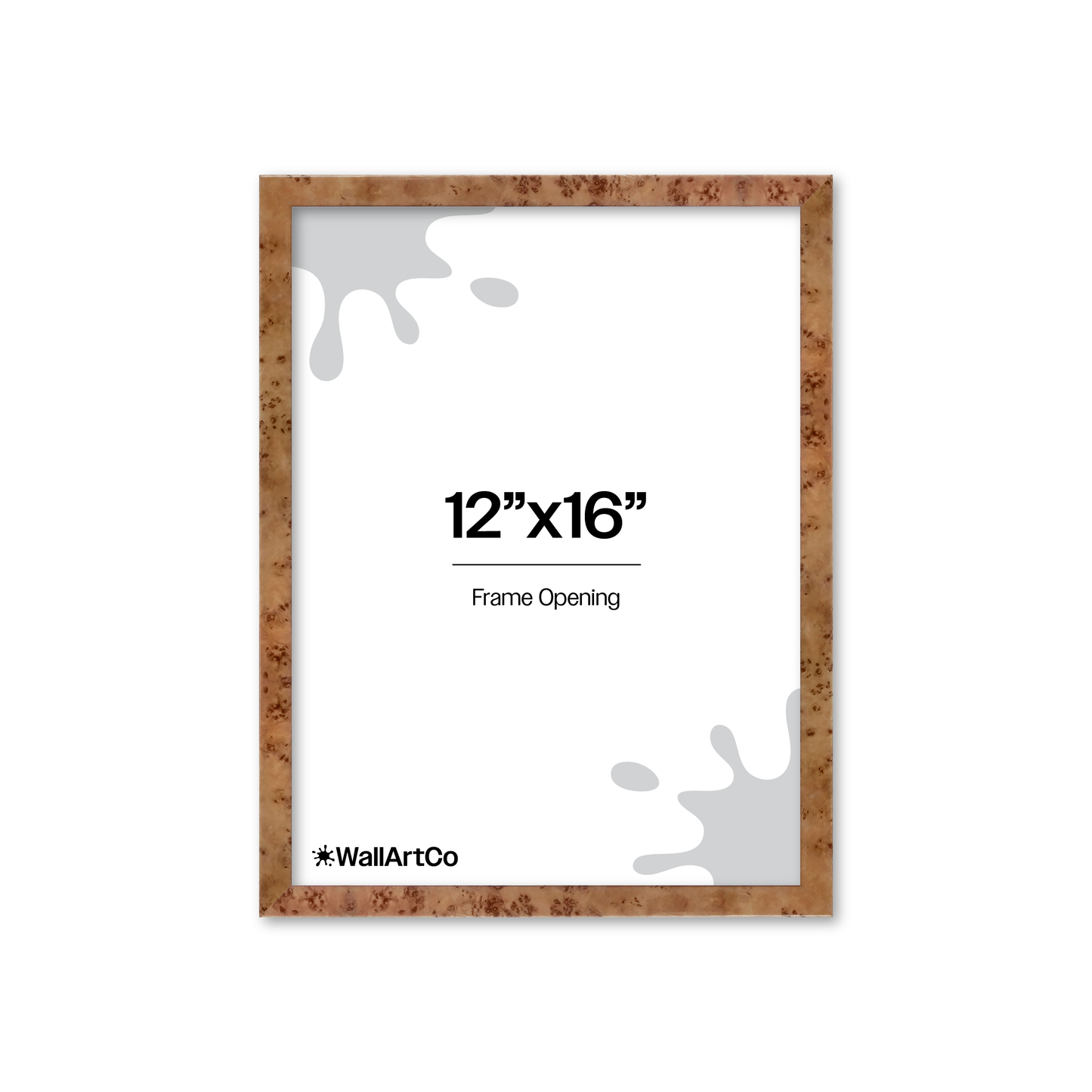 Front of picture frame