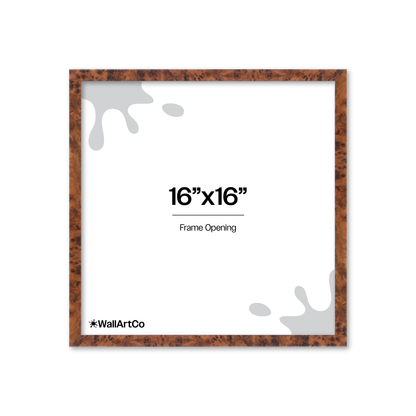 Front of picture frame