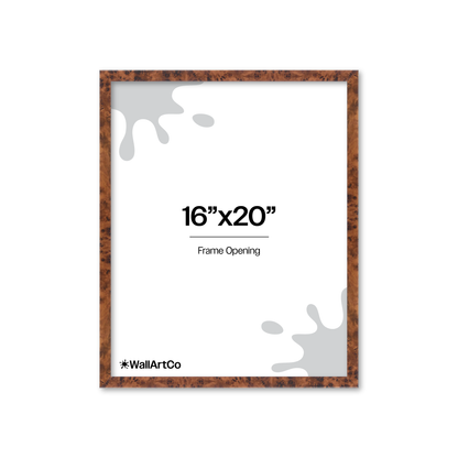 Front of picture frame