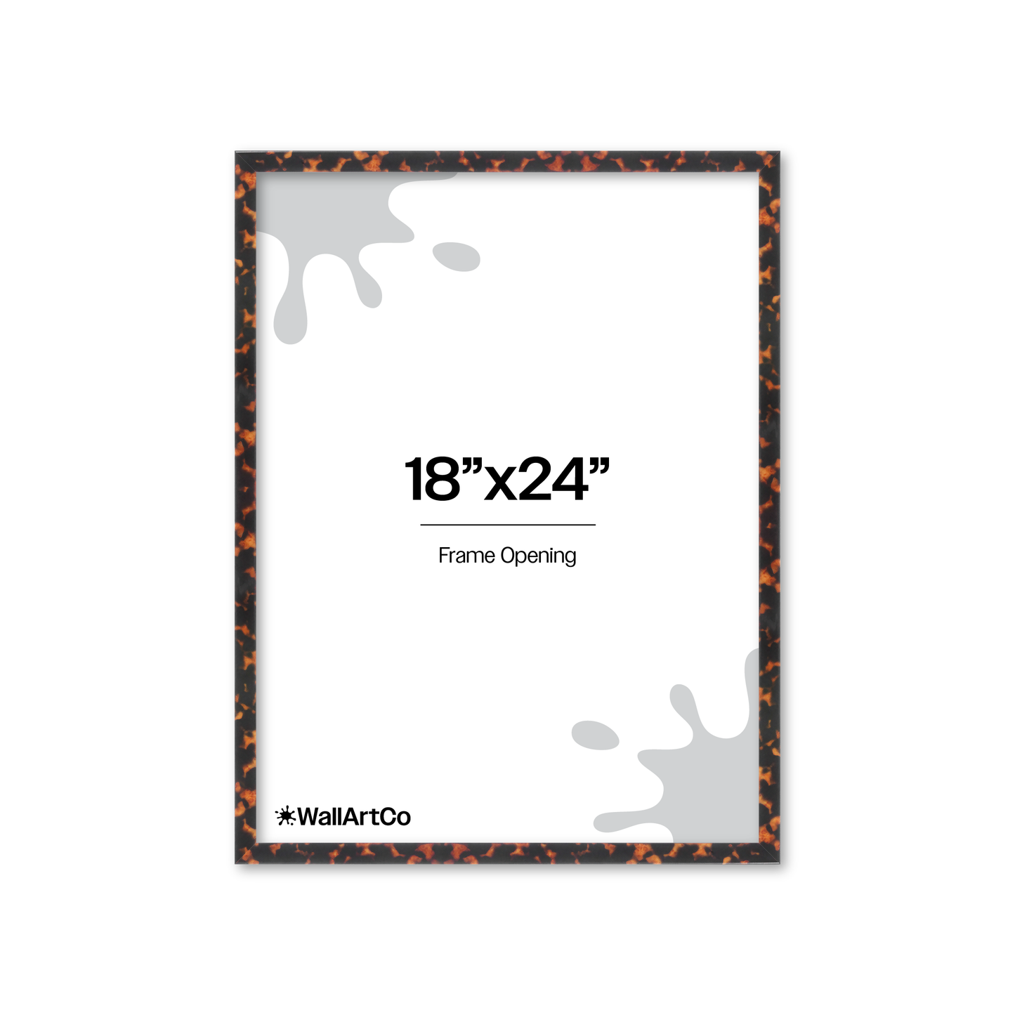 Front of picture frame