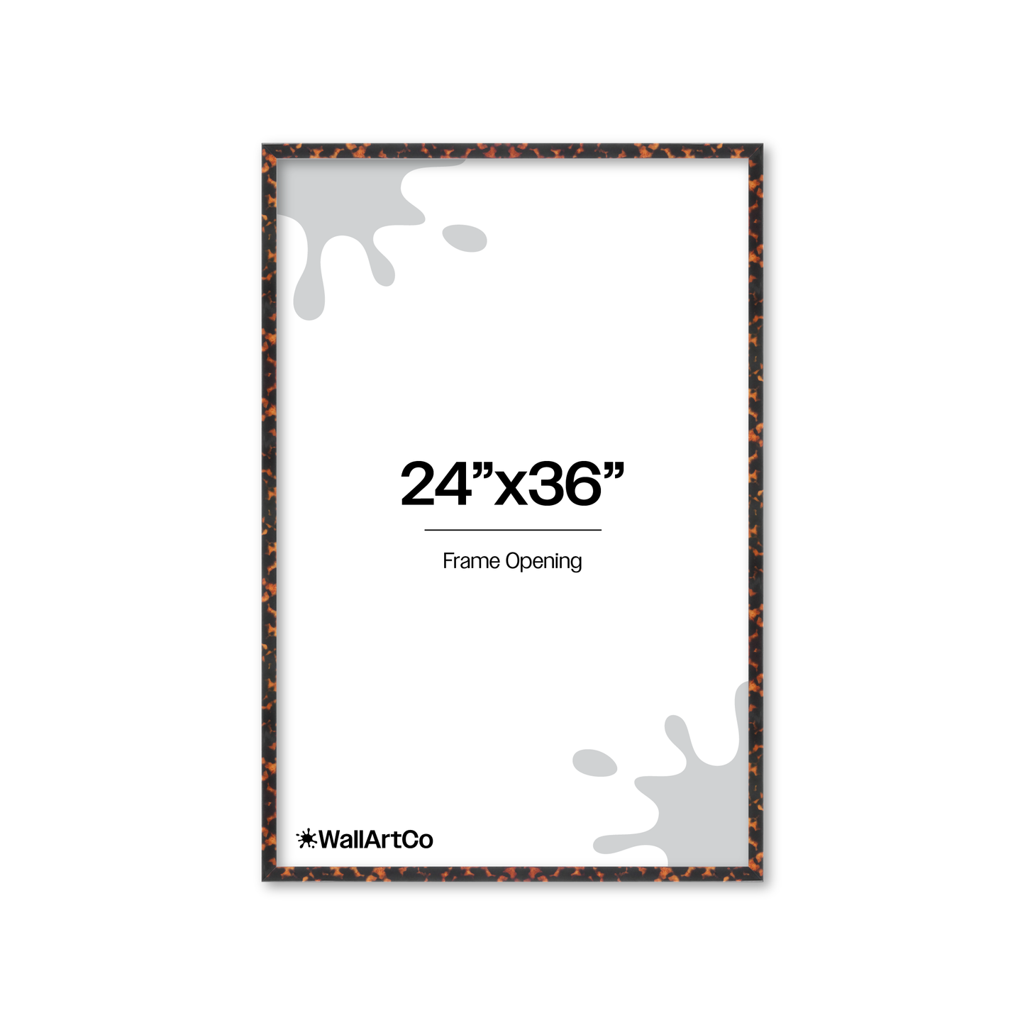 Front of picture frame