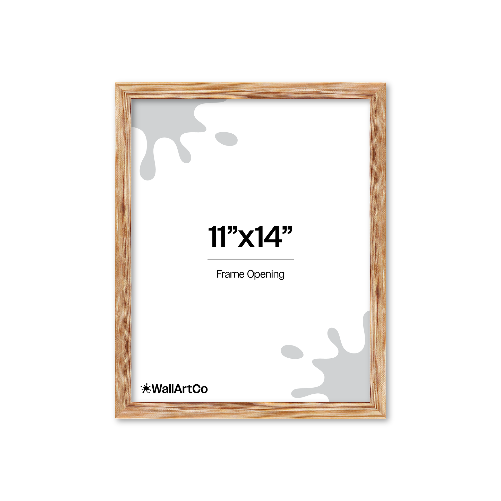 Front of picture frame