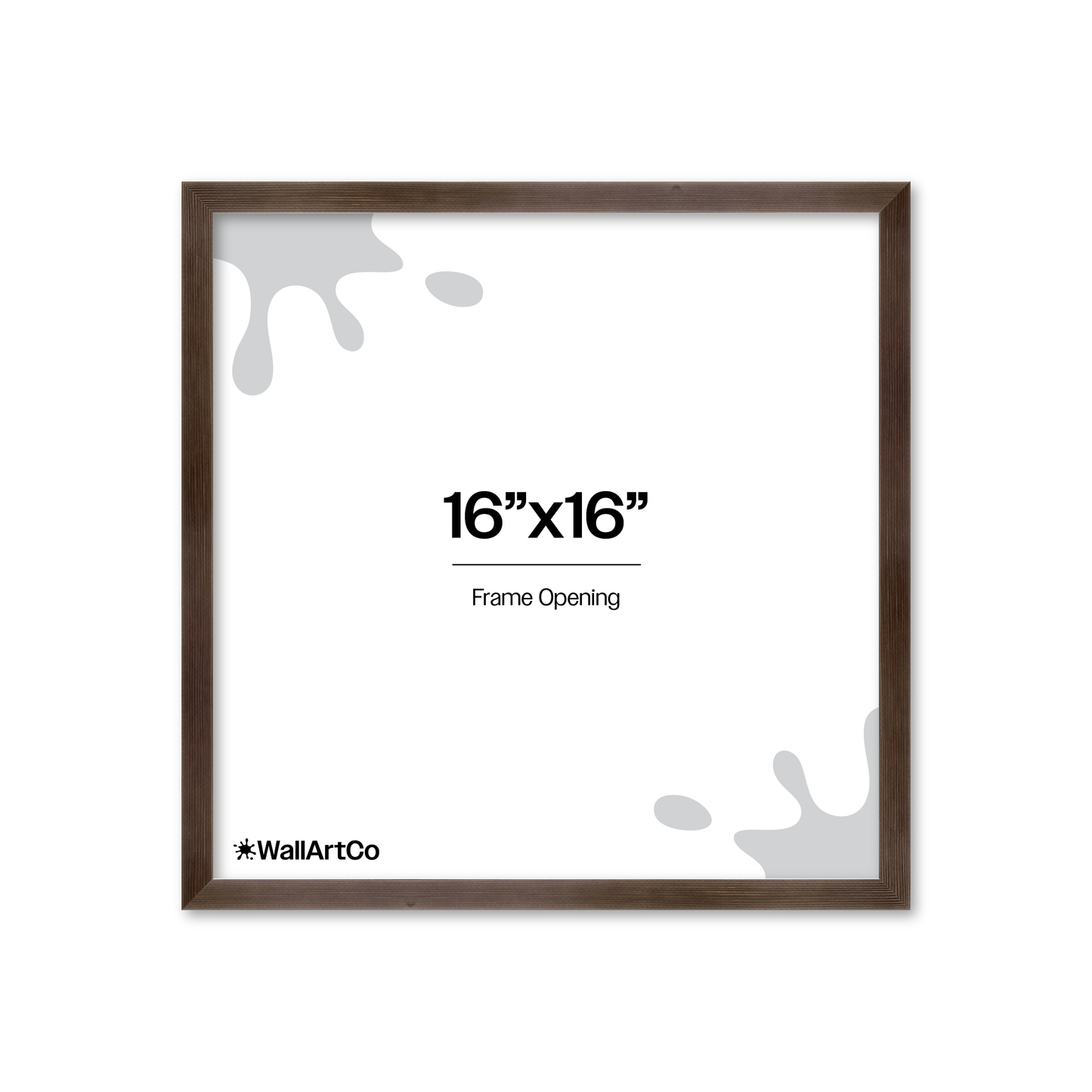 Front of picture frame