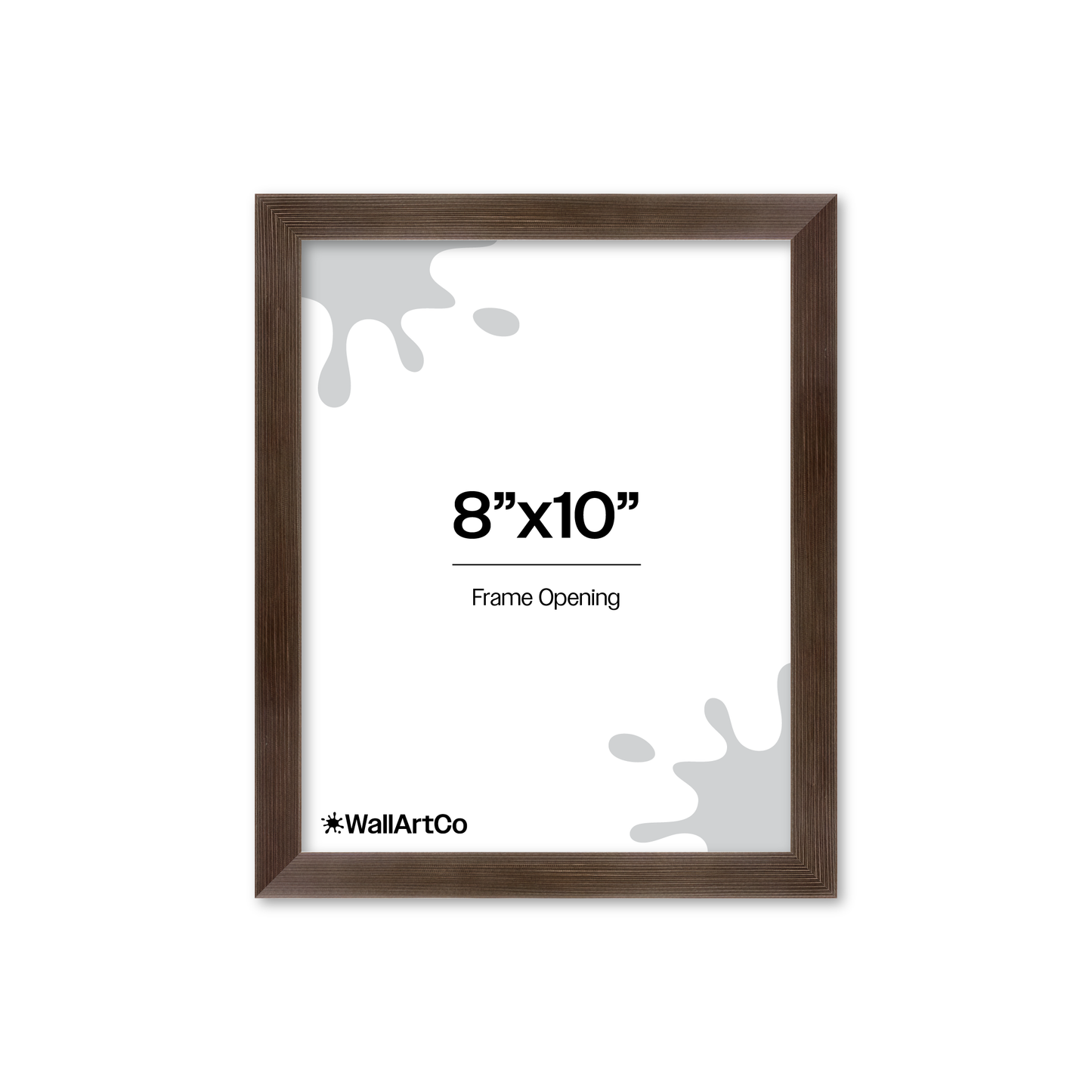 Front of picture frame
