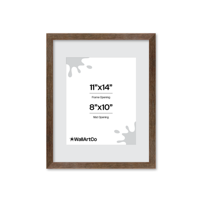 11" x 14" Soft Gray Sierra Wall Frame