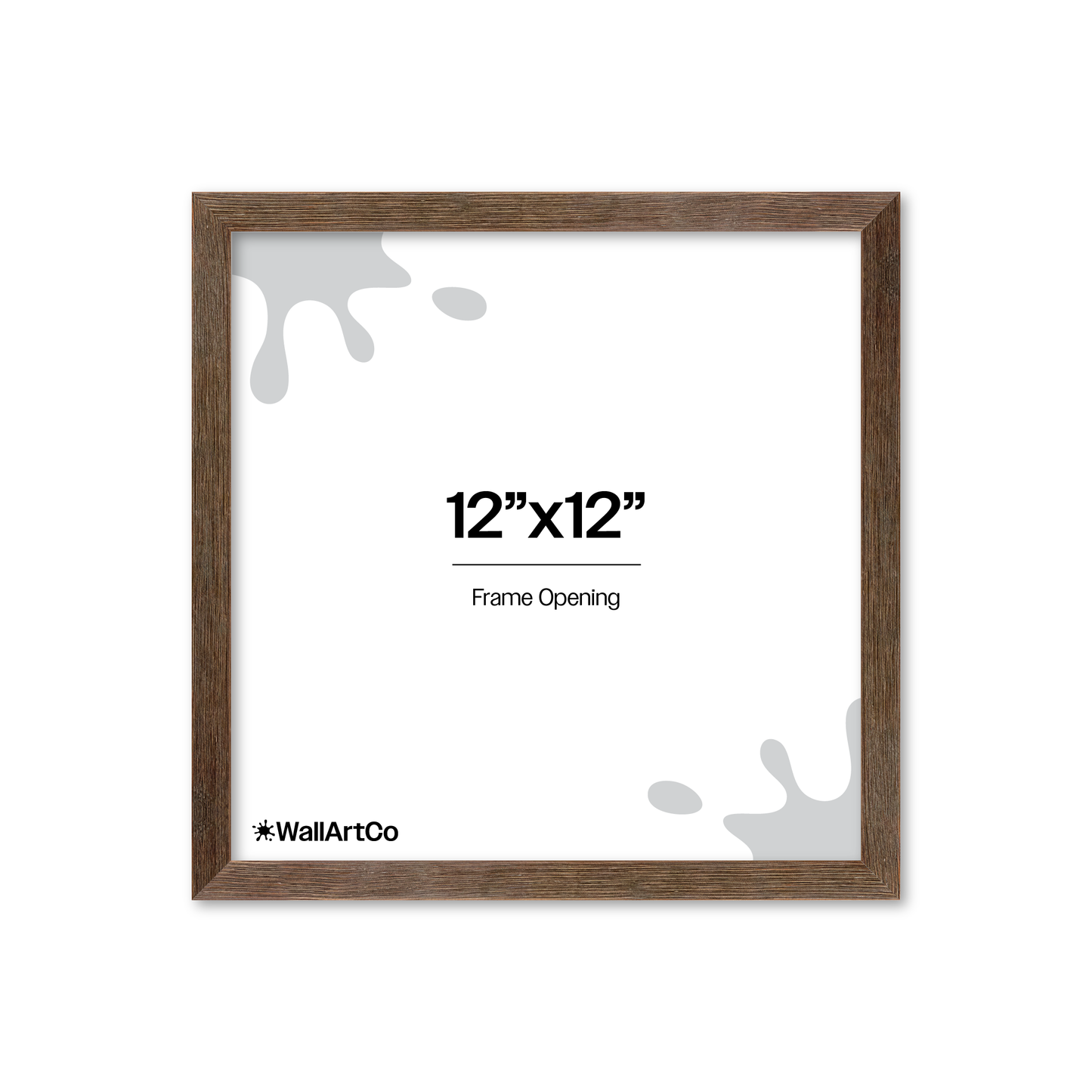 Front of picture frame