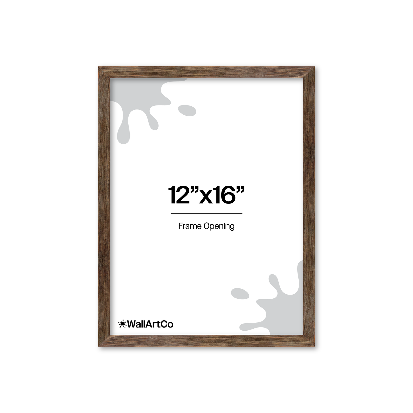 Front of picture frame