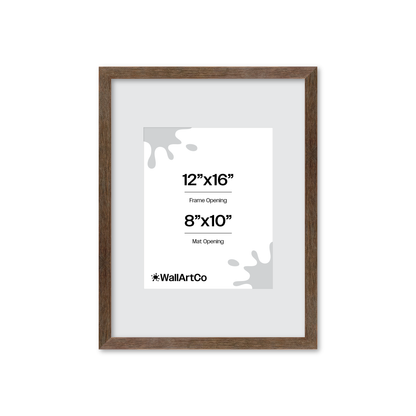 12" x 16" Soft Gray Sierra Wall Frame