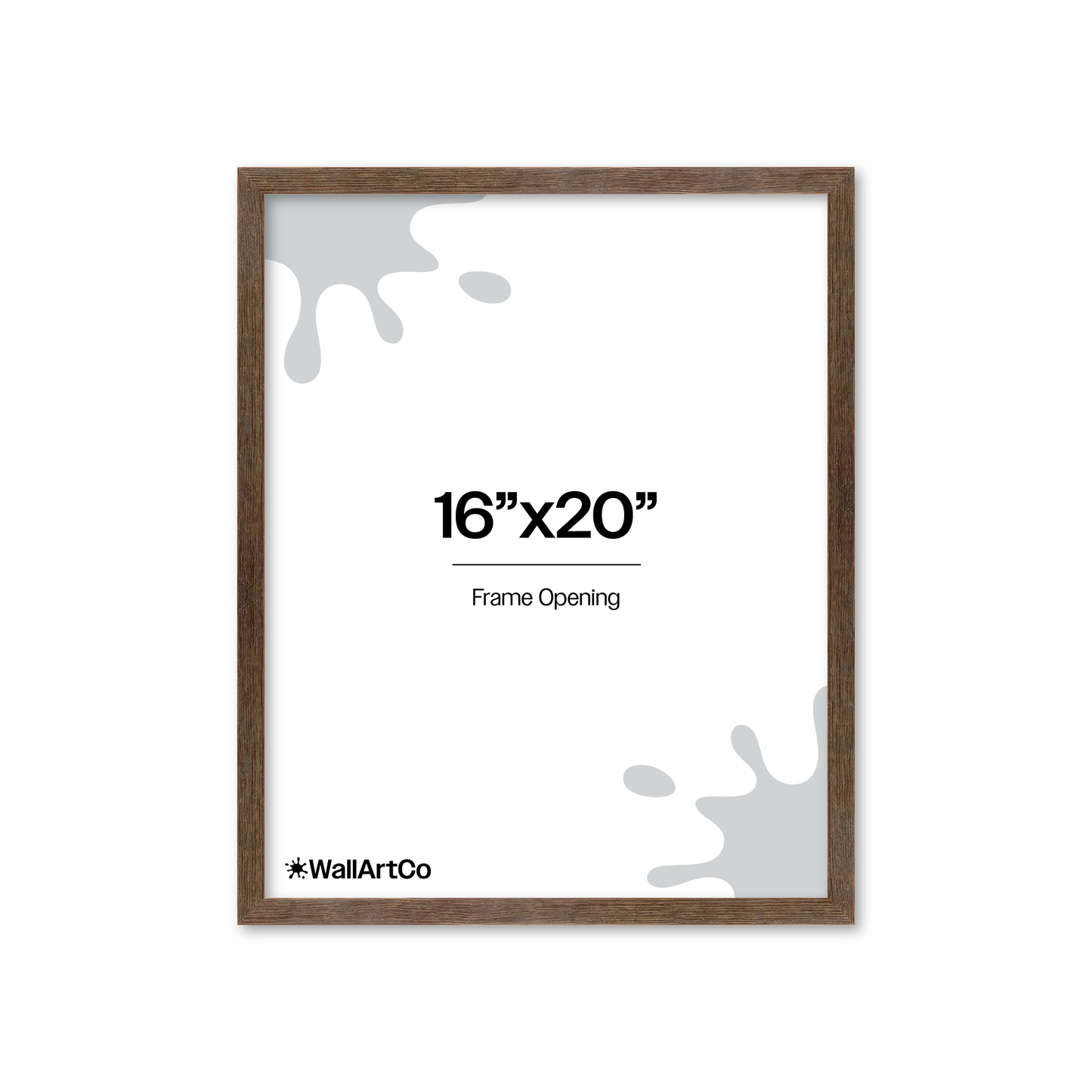 Front of picture frame