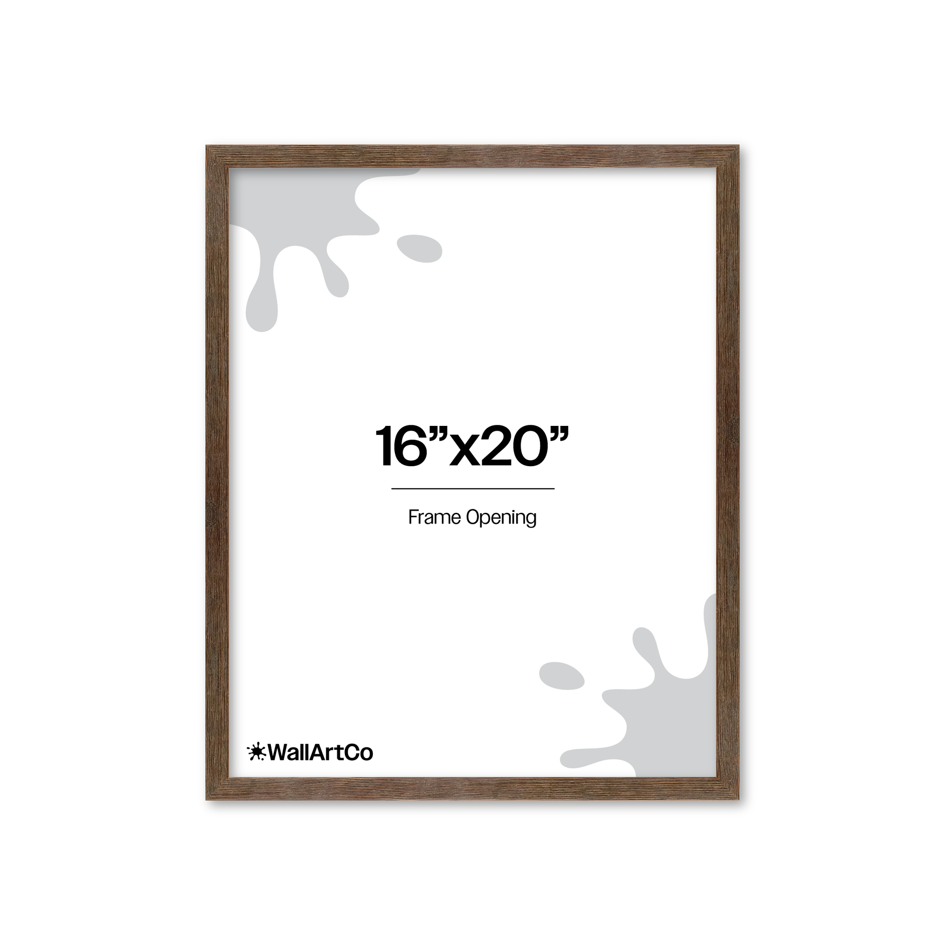 Front of picture frame