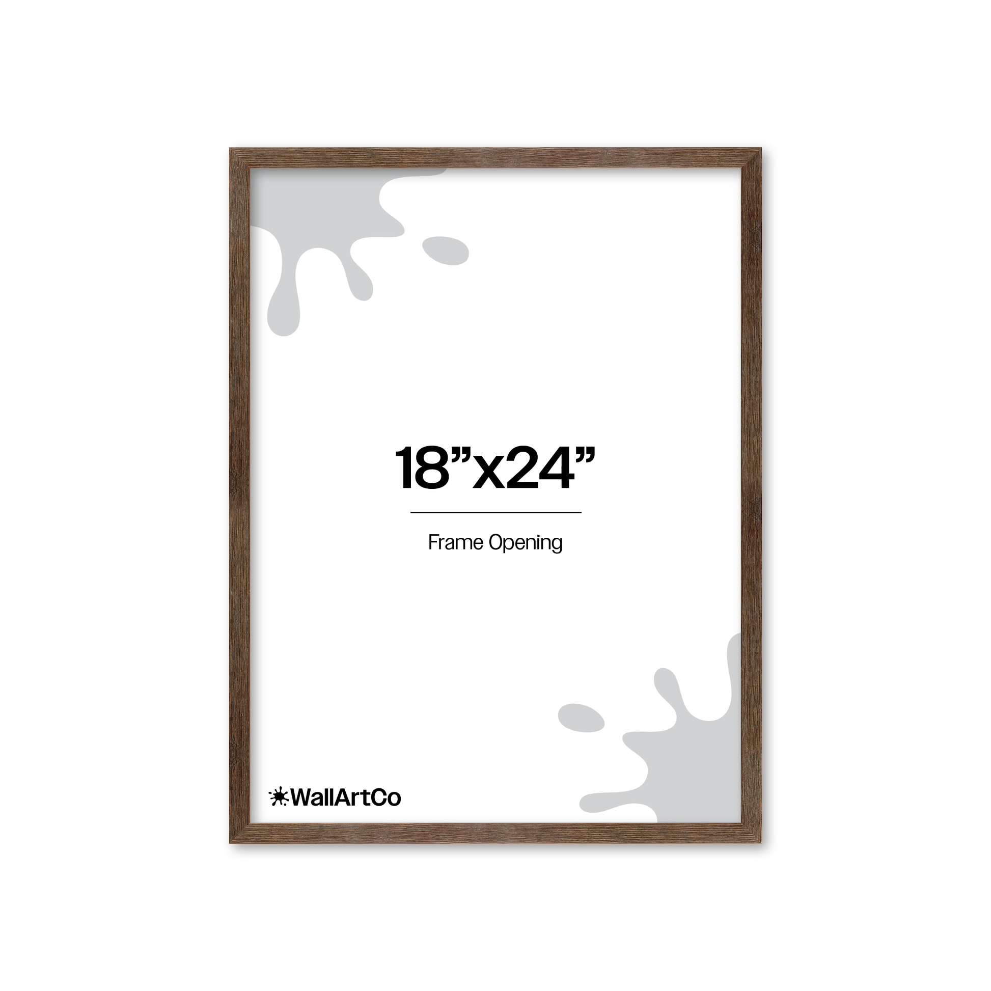 Front of picture frame