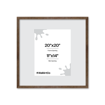 20" x 20" Soft Gray Sierra Wall Frame