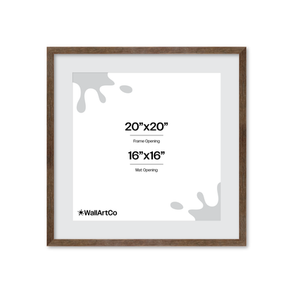 20" x 20" Soft Gray Sierra Wall Frame