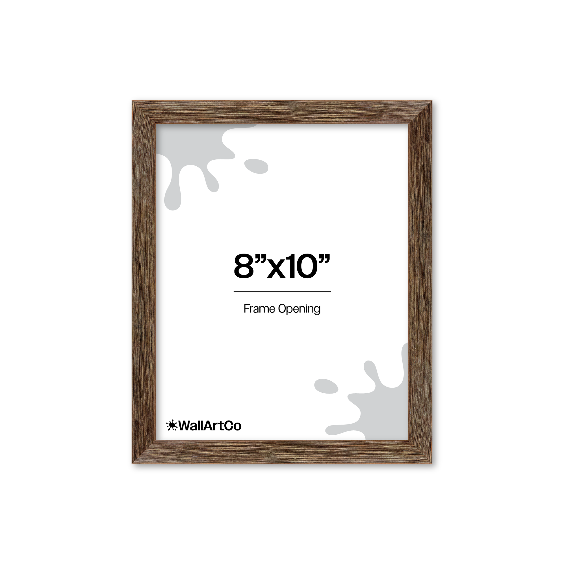 Soft Gray Sierra Wall Frame
