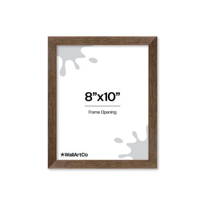 Soft Gray Sierra Wall Frame