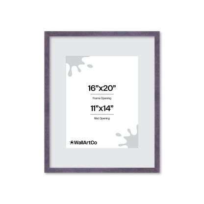The Cool Kid - Purple Picture Frame