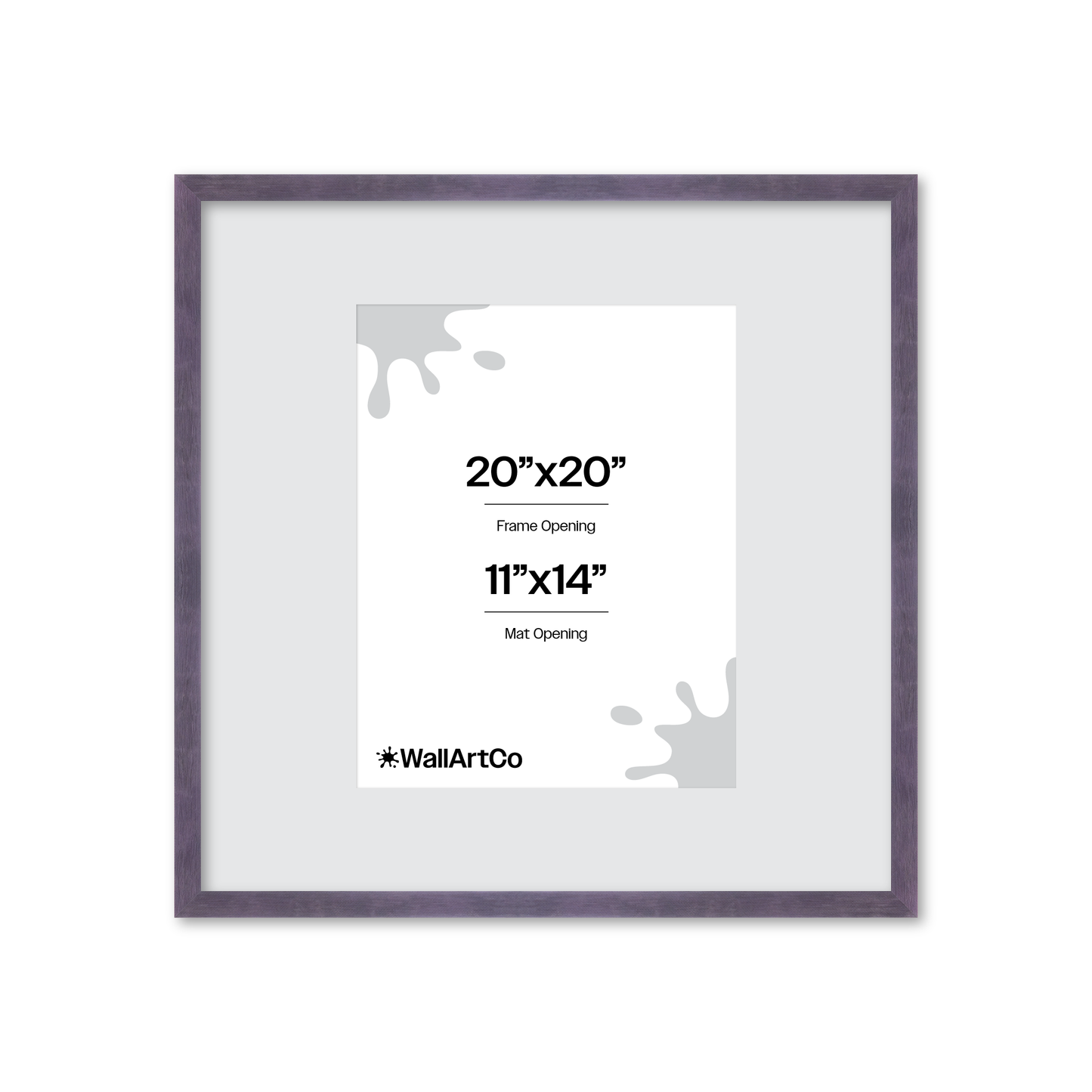 The Cool Kid - Purple Picture Frame