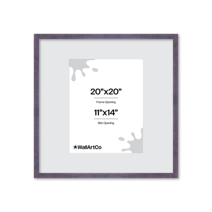 The Cool Kid - Purple Picture Frame