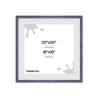 The Cool Kid - Purple Picture Frame