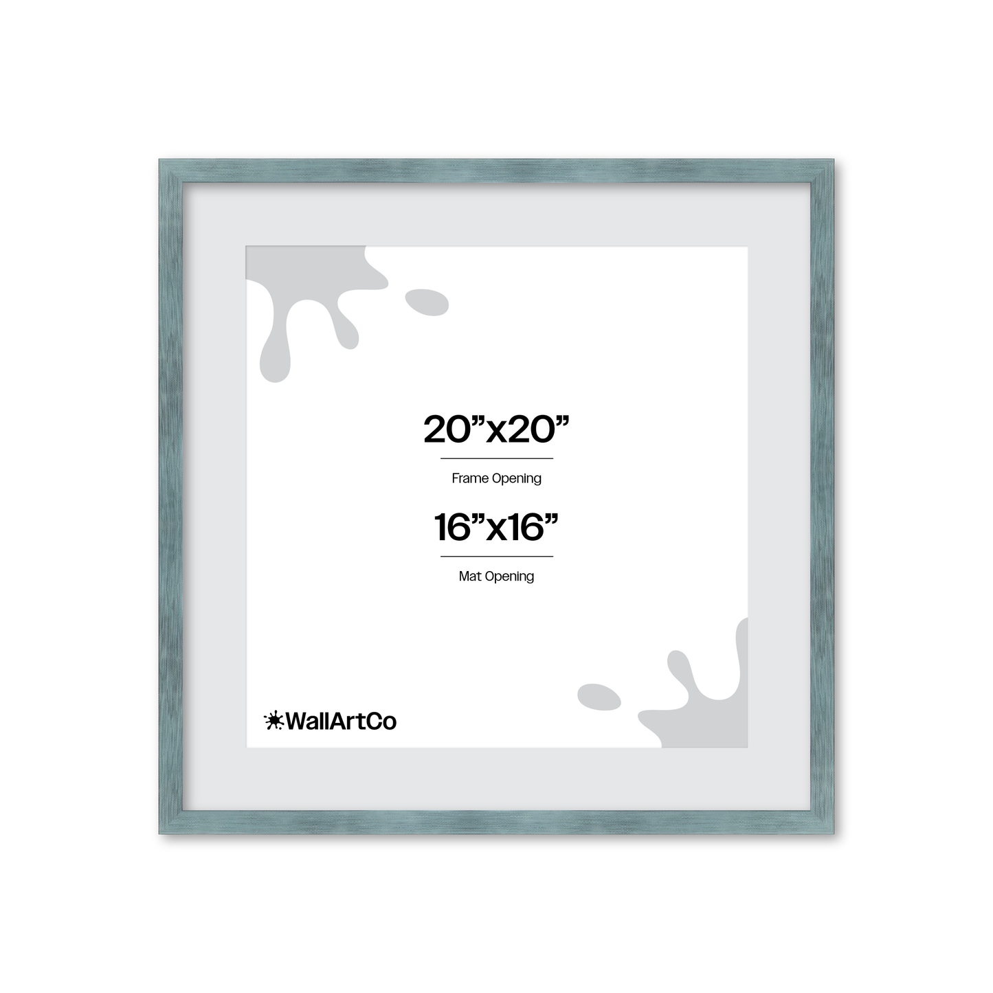 Electric Sky Linden Wall Frame