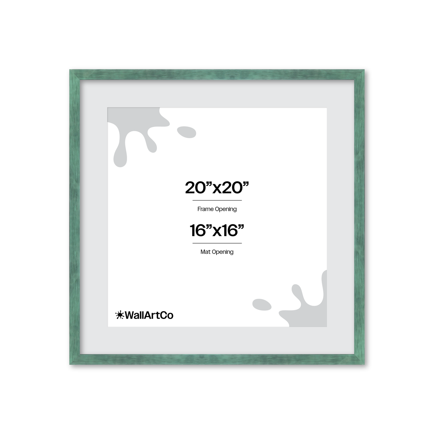 Lemon Grass Linden Wall Frame