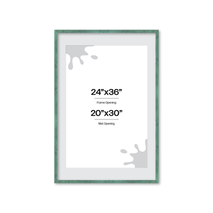 Lemon Grass Linden Wall Frame