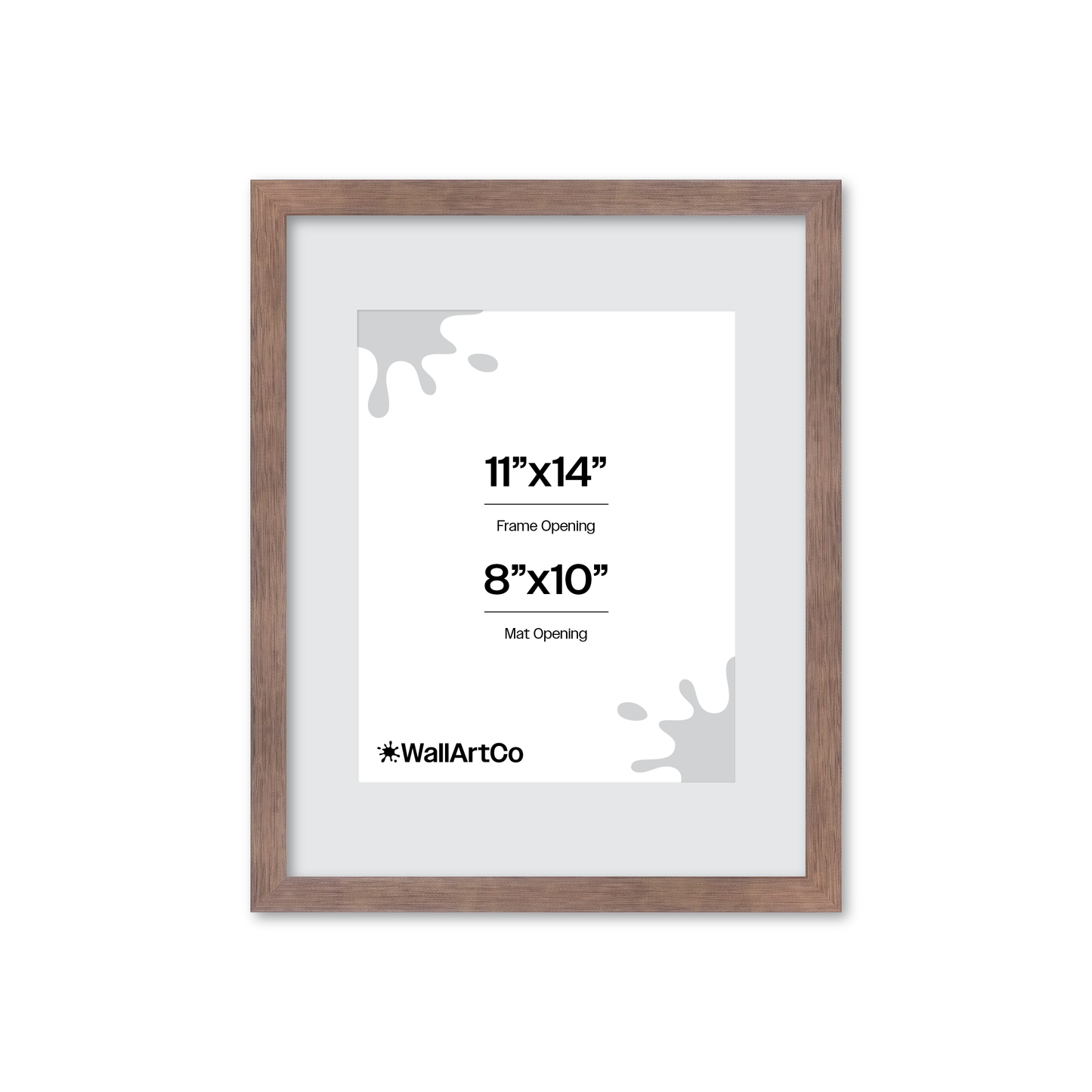 Powder Rose Linden Wall Frame