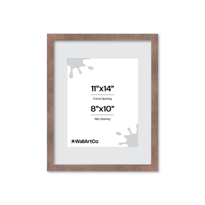 Powder Rose Linden Wall Frame