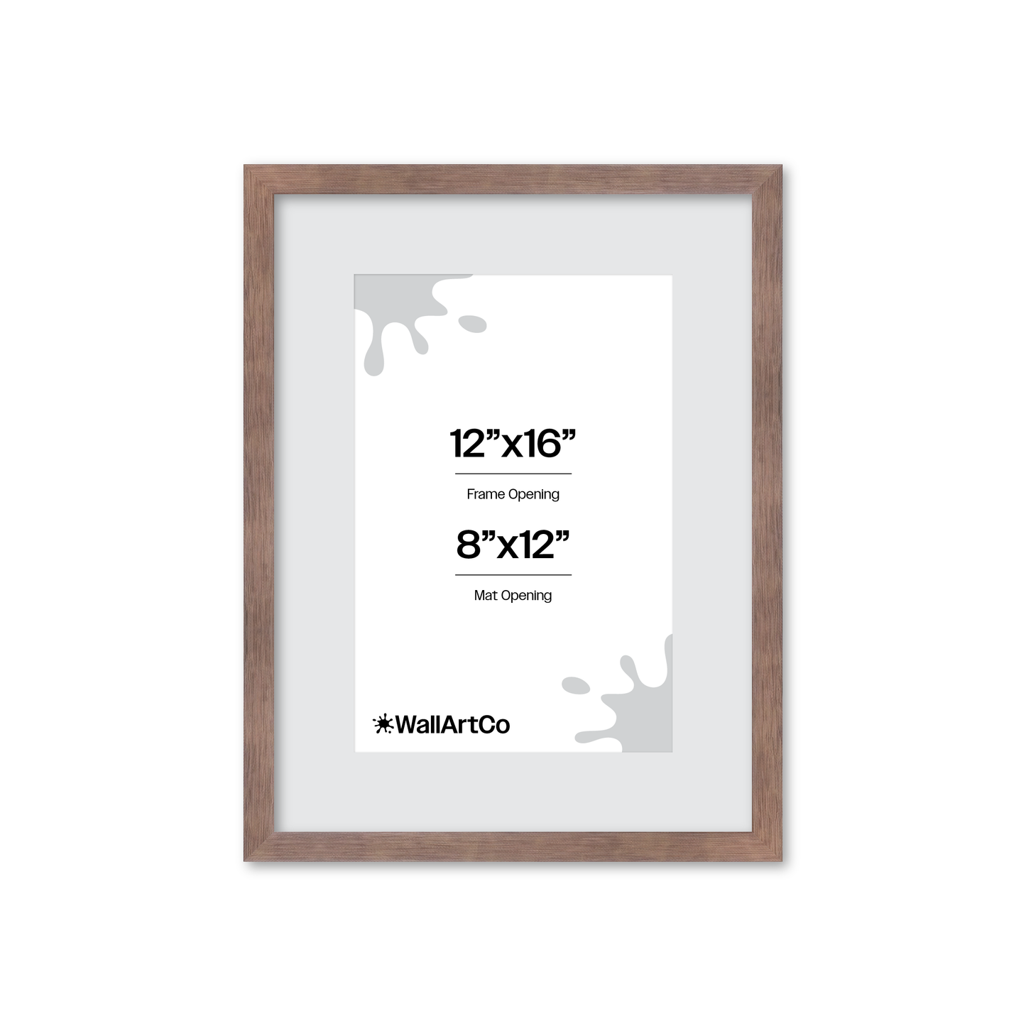 Powder Rose Linden Wall Frame