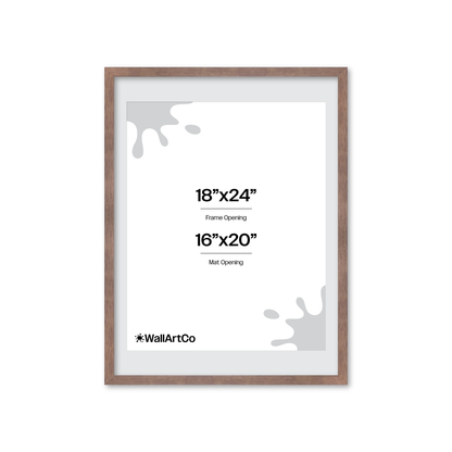 Powder Rose Linden Wall Frame