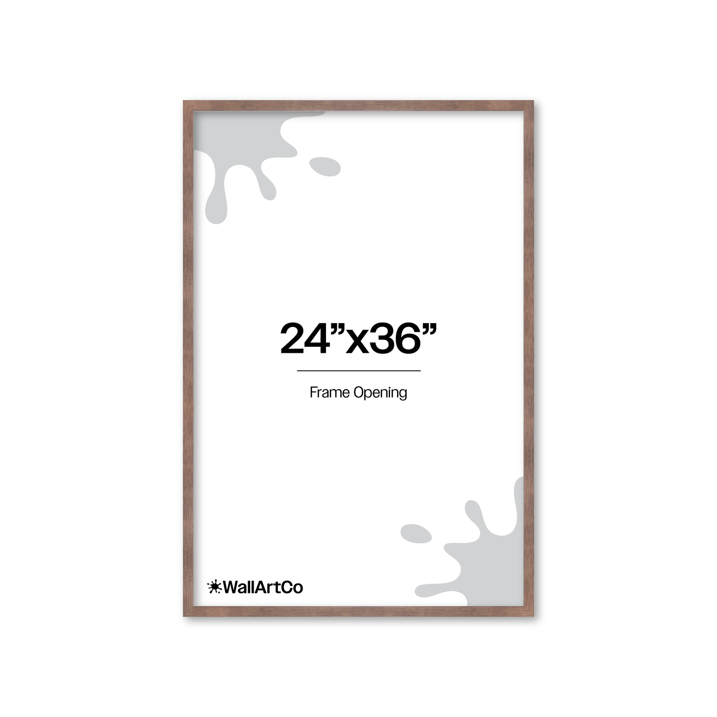 Powder Rose Linden Wall Frame
