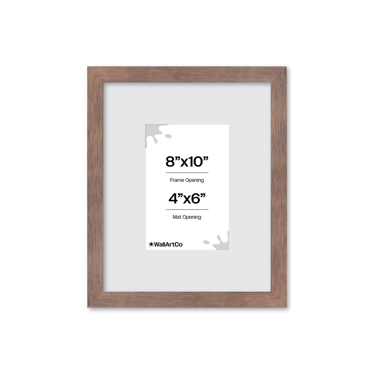 Powder Rose Linden Wall Frame