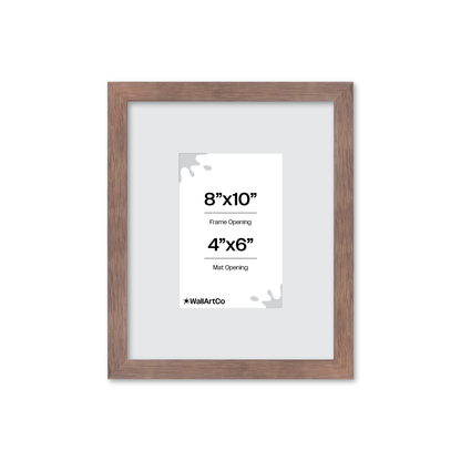 Powder Rose Linden Wall Frame