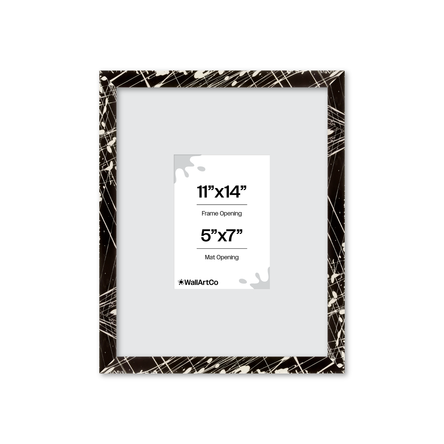 Front of picture frame