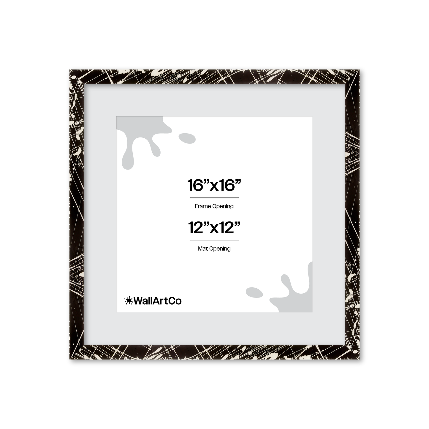 Front of picture frame