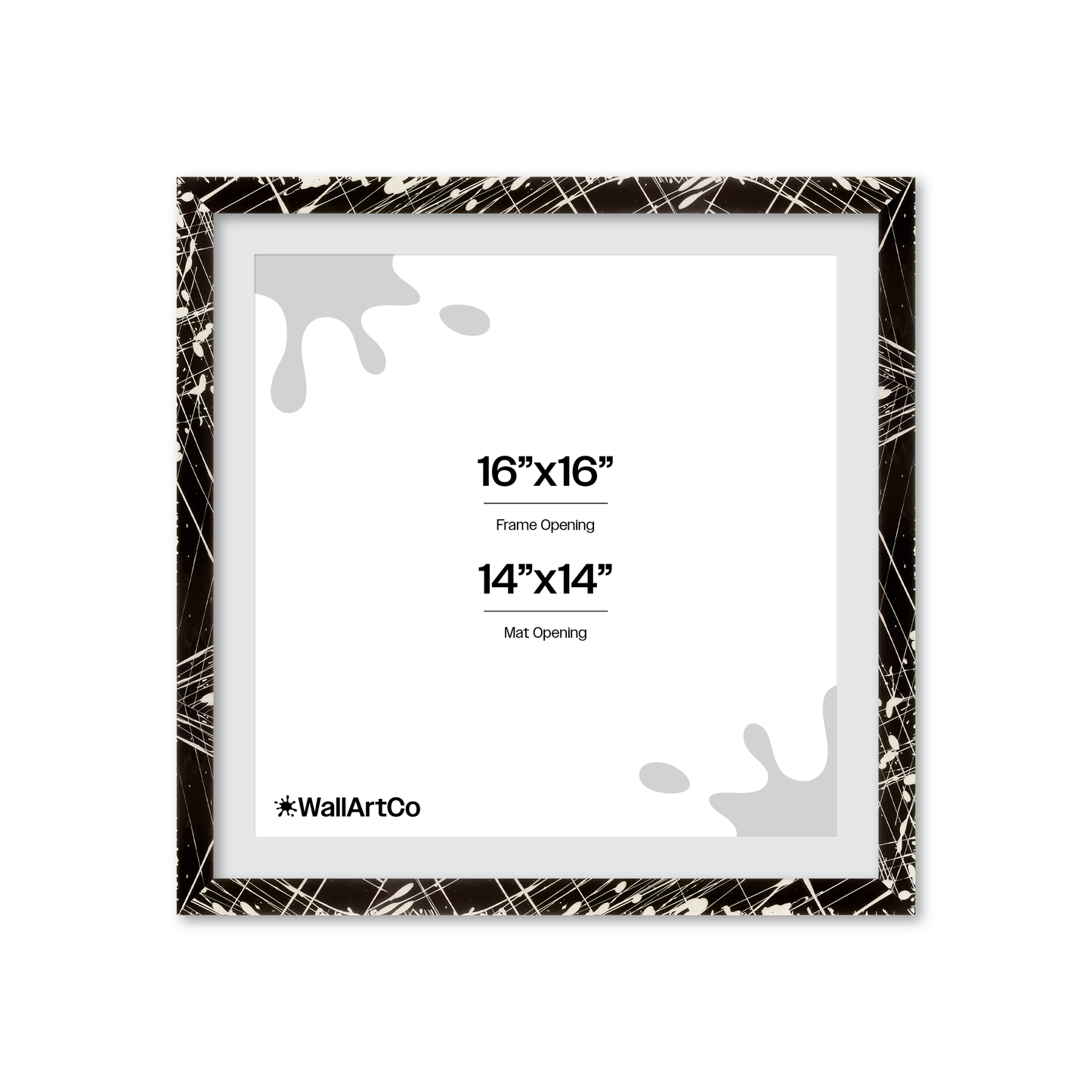 Front of picture frame